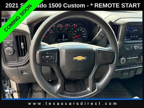 Used 2021 Chevrolet Silverado 1500 Custom RWD image 7