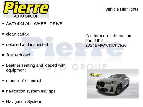 Used 2024 BMW X4 xDrive30i AWD/4WD image 7