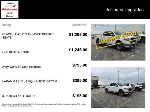 Certified 2025 RAM 1500 Laramie w/ Off Road Group image 10