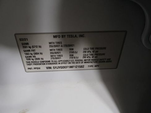 Used 2021 Tesla Model Y Performance AWD/4WD image 46