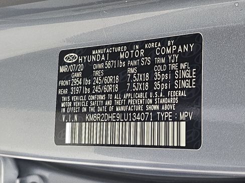 Used 2020 Hyundai Palisade SEL AWD/4WD image 35