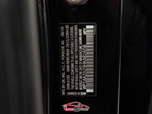 Used 2017 Porsche Cayenne Platinum Edition w/ Premium Package (PJV) image 54