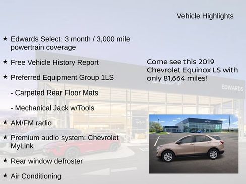 Used 2019 Chevrolet Equinox LS FWD image 8