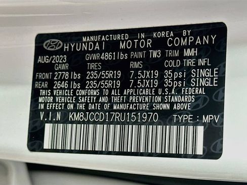 Used 2024 Hyundai Tucson SEL AWD/4WD image 27