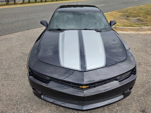 Used 2014 Chevrolet Camaro LS w/ Silver Rally Stripe Package RWD image 2