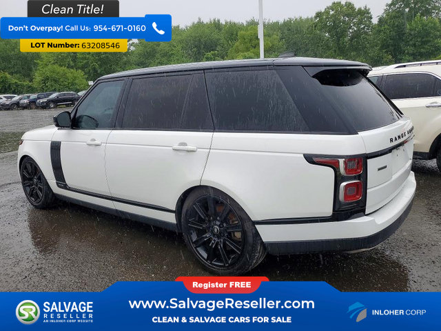 Used 2018 Land Rover Range Rover Long Wheelbase Supercharged AWD/4WD image 3
