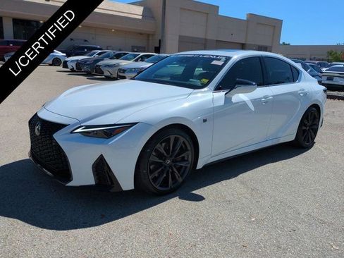 Certified 2024 Lexus IS 350 F Sport w/ Accessory Package 2 RWD image 8