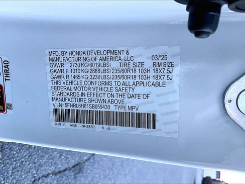 Used 2025 Honda Odyssey EX-L image 30