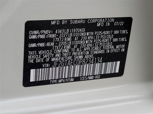 Used 2023 Subaru Crosstrek 2.0i Premium image 37