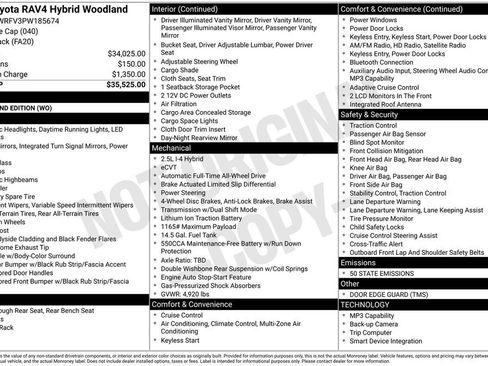 Used 2023 Toyota RAV4 Woodland Edition image 11