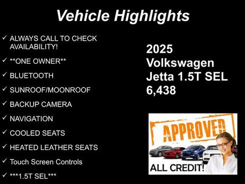 Used 2025 Volkswagen Jetta SEL FWD image 9
