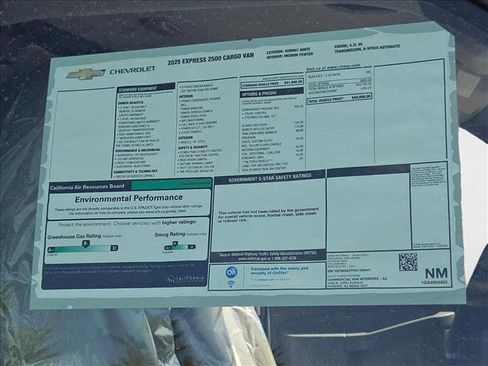 New 2025 Chevrolet Express 2500 w/ Driver Convenience Package image 18