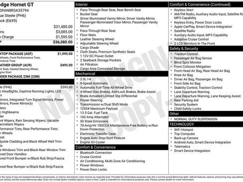 Used 2024 Dodge Hornet GT w/ GT Blacktop Package image 41