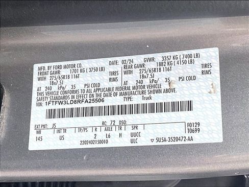Used 2024 Ford F150 XLT w/ Mobile Office Package AWD/4WD image 34
