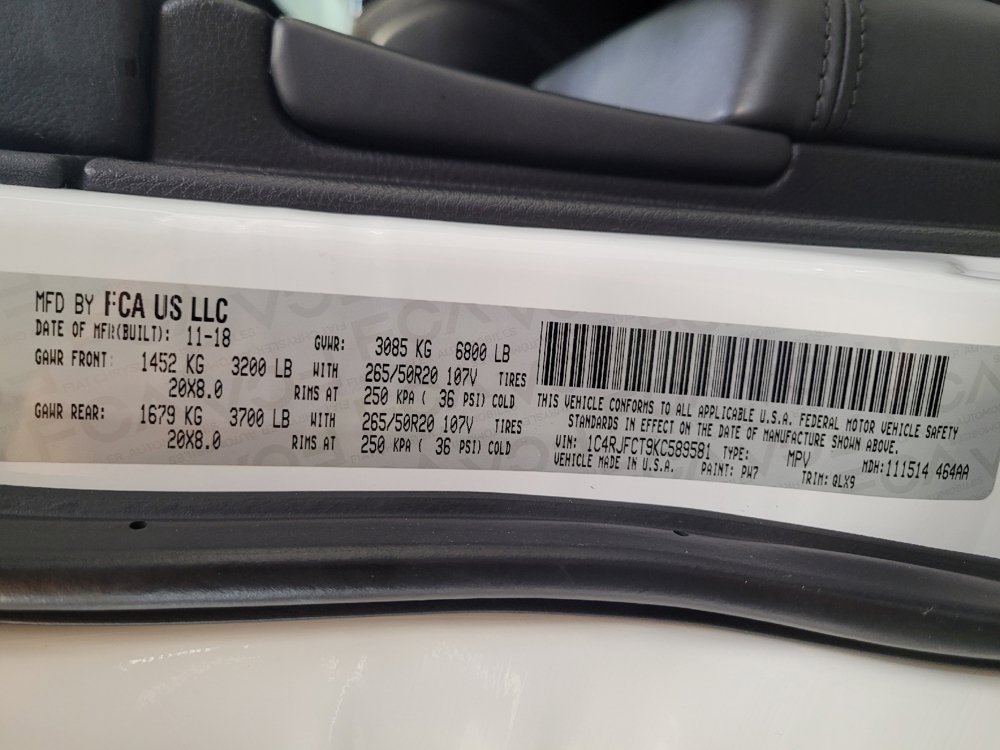 Used 2019 Jeep Grand Cherokee High Altitude AWD/4WD image 33