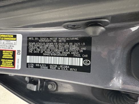 Used 2019 Lexus ES 350 image 36