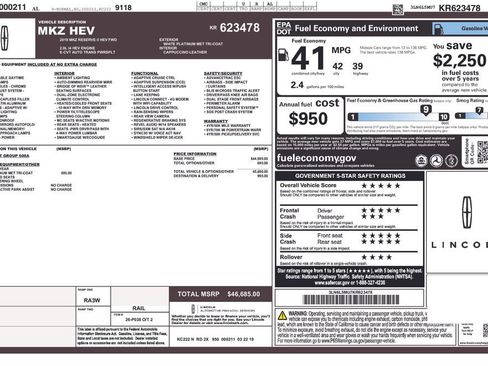 Used 2019 Lincoln MKZ Reserve FWD image 12