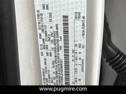 New 2025 Ford F150 Lariat w/ Equipment Group 501A Mid image 32