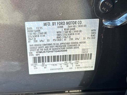 New 2026 Ford Explorer Active image 36