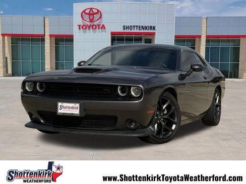 Used 2022 Dodge Challenger R/T w/ Blacktop Package RWD image 1