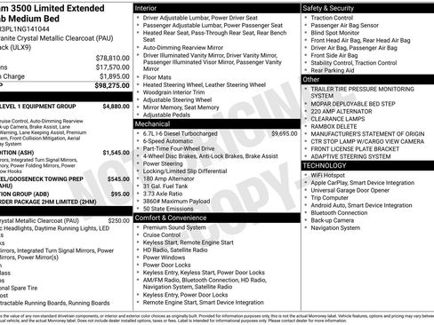 Used 2022 RAM 3500 Limited image 36