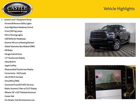 Used 2024 RAM 2500 Laramie w/ Snow Chief Group AWD/4WD image 12
