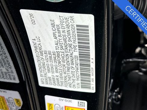Certified 2026 Honda Accord SE image 31