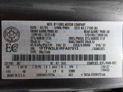 Used 2024 Ford F150 XLT w/ Equipment Group 303A High image 77