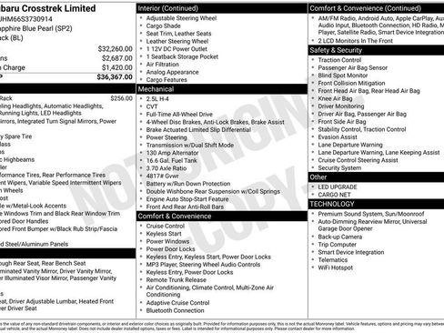 Used 2025 Subaru Crosstrek 2.5i Limited image 29
