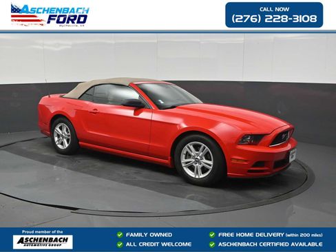 Used 2014 Ford Mustang Convertible w/ Equipment Group 102A RWD image 1