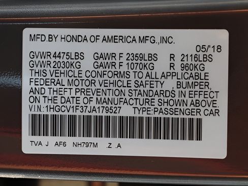 Used 2018 Honda Accord Sport image 18