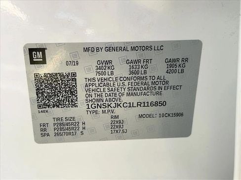 Used 2020 Chevrolet Suburban Premier w/ Max Trailering Package image 24