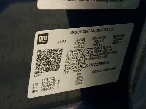 Used 2022 Chevrolet Silverado 1500 Custom image 29