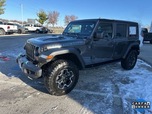Used 2023 Jeep Wrangler Unlimited Rubicon 4xe w/ Cold Weather Group image 12