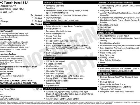 New 2026 GMC Terrain Denali image 6