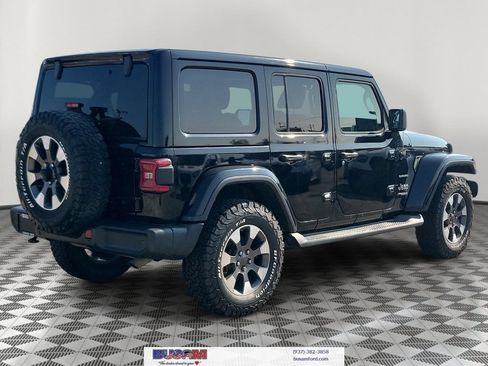 Used 2021 Jeep Wrangler Unlimited Sahara w/ Uconnect 4C Nav & Sound Group AWD/4WD image 4