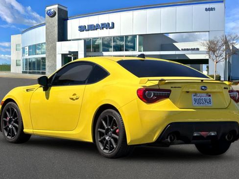 Used 2017 Subaru BRZ Series.Yellow RWD image 8
