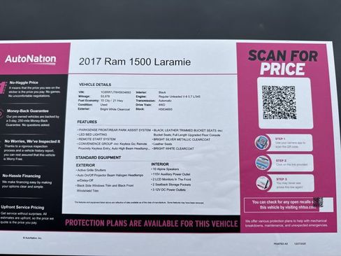 Used 2017 RAM 1500 Laramie w/ Convenience Group image 25