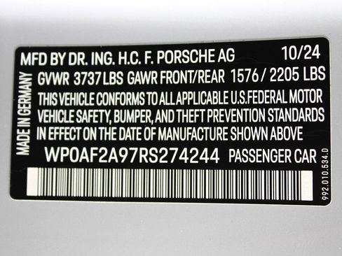 Used 2024 Porsche 911 GT3 RS RWD image 45