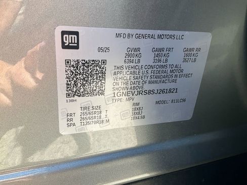 Used 2025 Chevrolet Traverse Z71 w/ Enhanced Driving Package AWD/4WD image 18