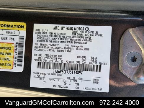 Used 2018 Ford Mustang GT RWD image 27
