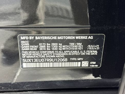 Certified 2024 BMW X5 sDrive40i w/ Parking Assistance Package RWD image 28