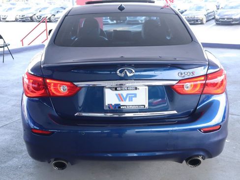Used 2016 INFINITI Q50 Red Sport 400 RWD image 6