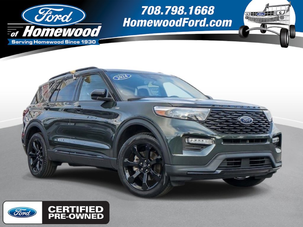 Certified 2024 Ford Explorer ST-Line w/ Class IV Trailer Tow Package AWD/4WD image 1