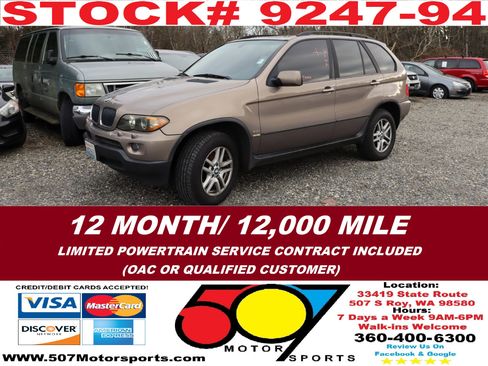 Used 2004 BMW X5 3.0i image 1