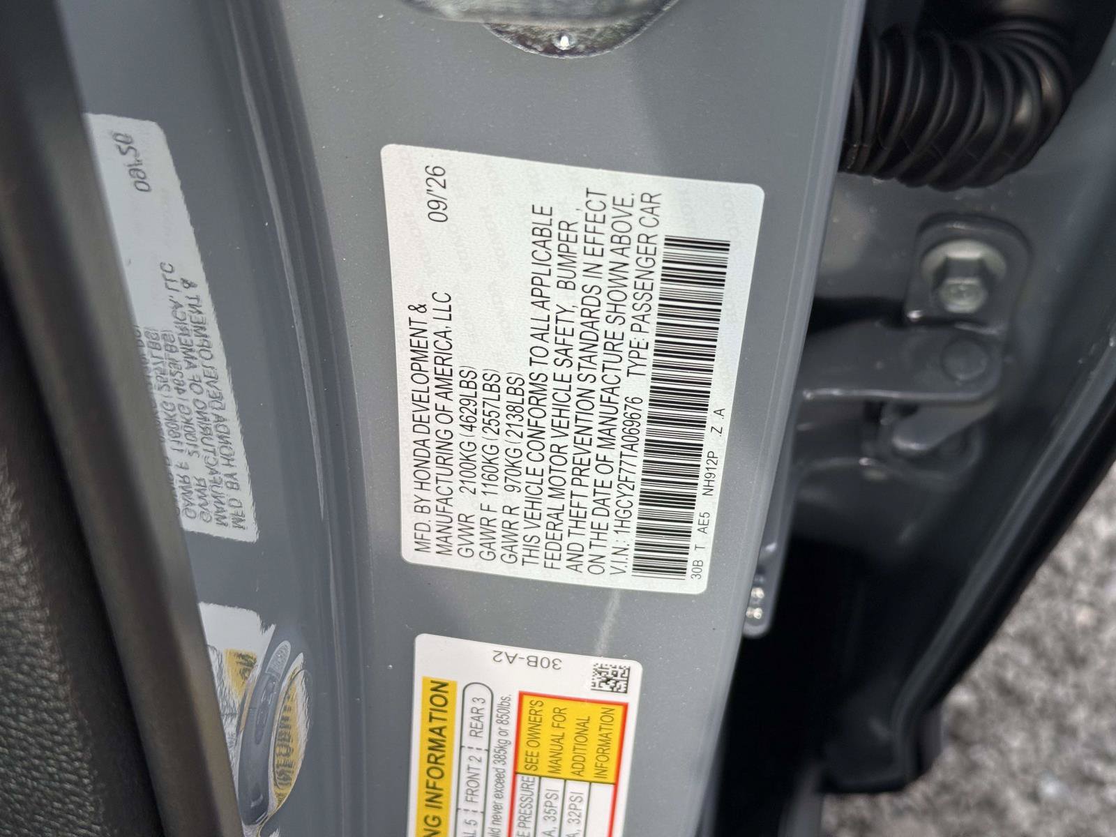 New 2026 Honda Accord Sport-L image 20