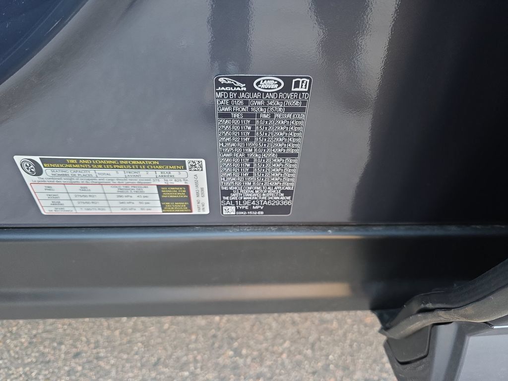 New 2026 Land Rover Range Rover Sport Dynamic SE AWD/4WD image 24