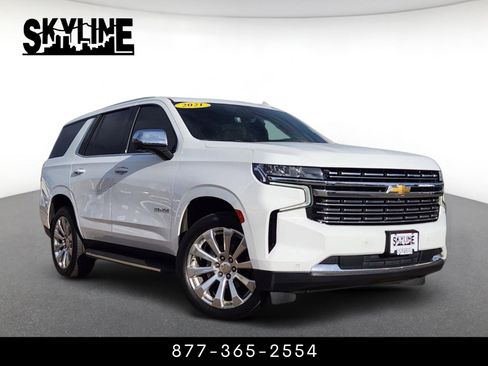 Used 2021 Chevrolet Tahoe Premier w/ Premium Package image 1