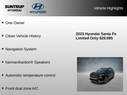 Used 2023 Hyundai Santa Fe Limited FWD image 8