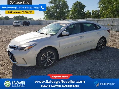 Used 2018 Toyota Avalon XLE Premium w/ All Weather Liner Package FWD image 1